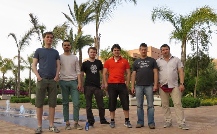 Gustav Matula, Stjepan Glavina, Ivan Katanić, Goran Žužić, Ante Đerek i Krešimir Malnar