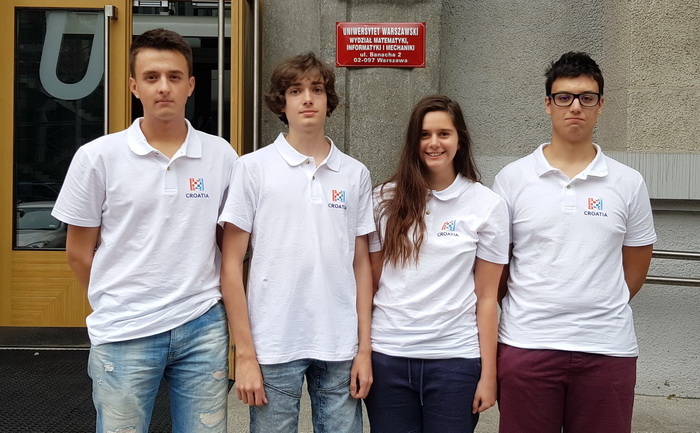 Josip Klepec, Leonard Inkret, Paula Vidas i Dominik Fistrić