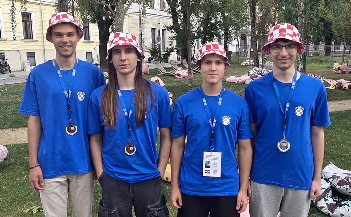 Lovro Tunjić, Fran Škarica, Nikola Vujica i Dino Hadžić