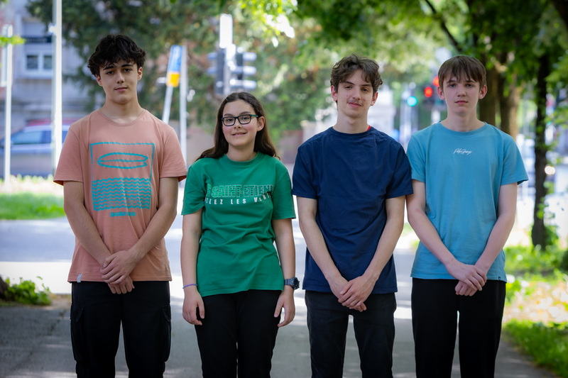 Ozren Vili Paunović, Gita Radiković, Borna Gudac i Gabriel Kos