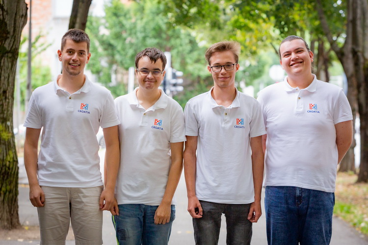 Patrick Pavić, Dorijan Lendvaj, Ivan Janjić i Matej Vojvodić